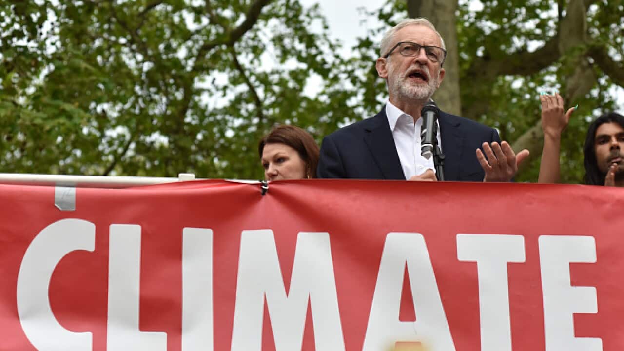 Climate Emergency Protest In Westminster