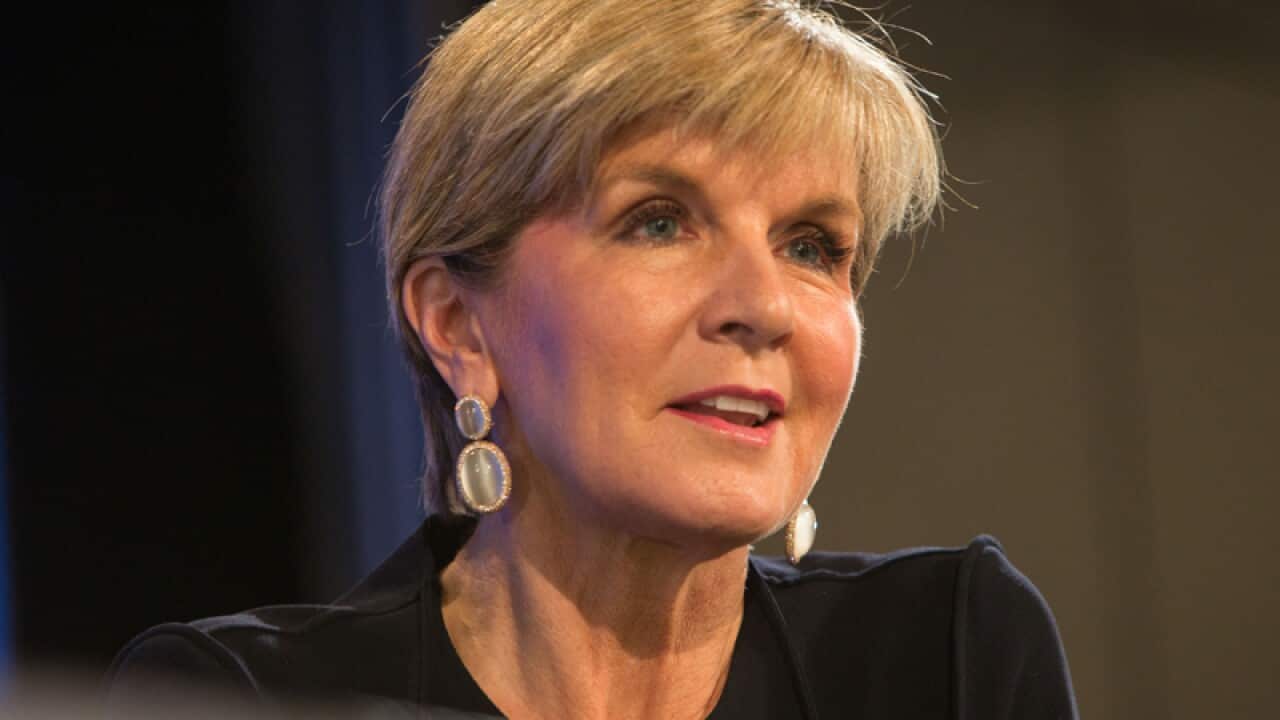 Liberal Deputy leader Julie Bishop