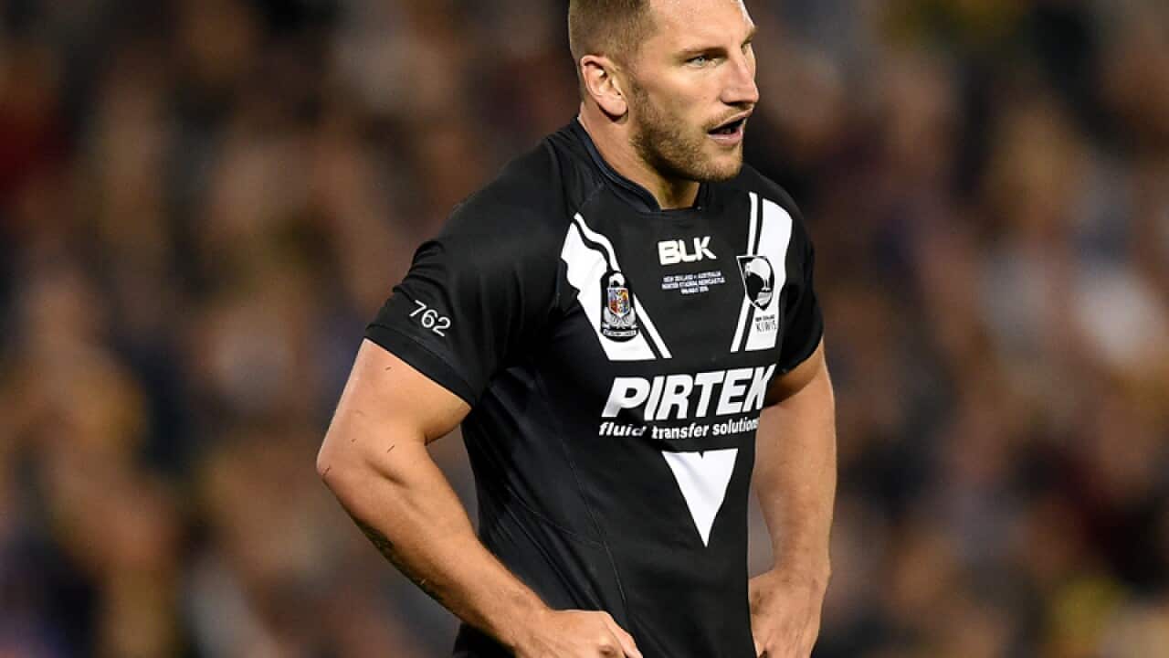 Lewis Brown of the Kiwis