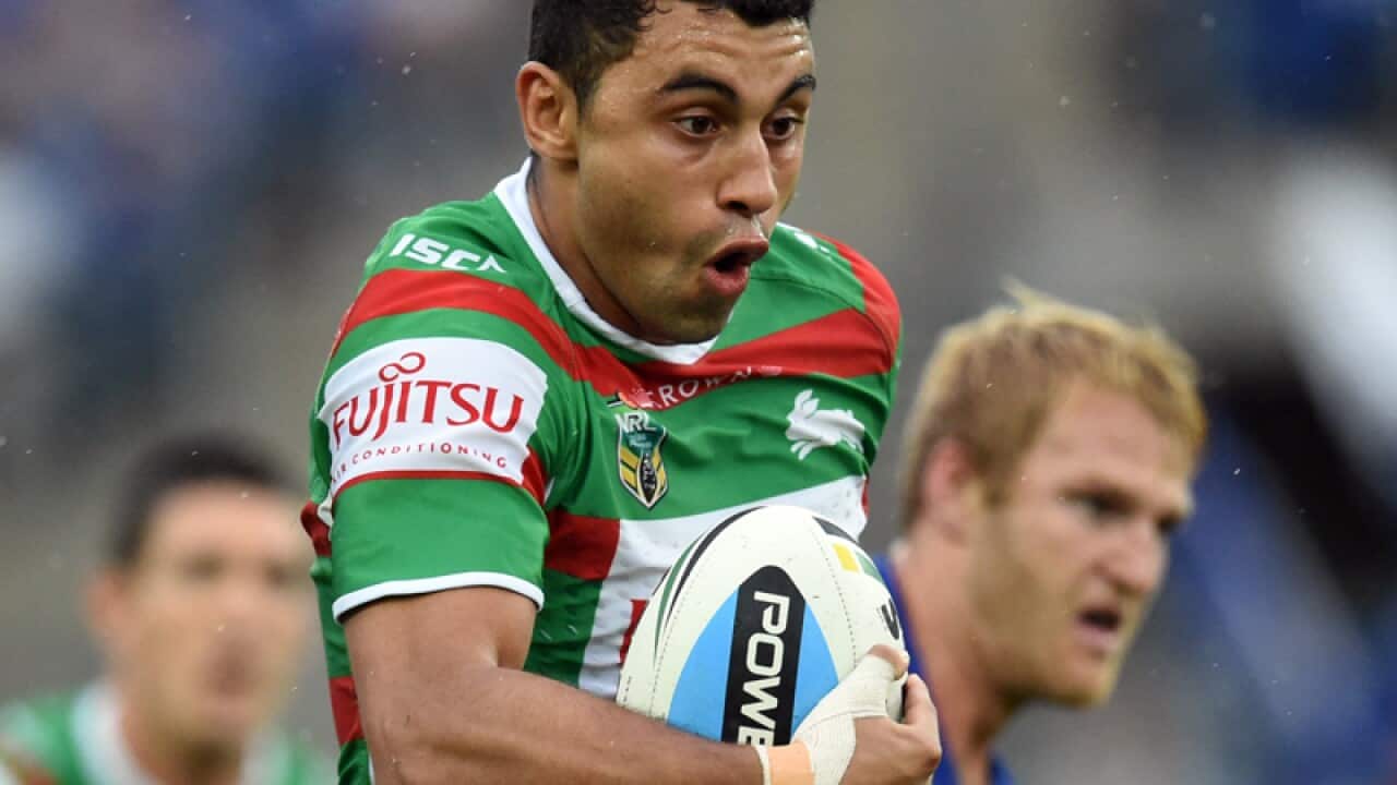 Rabbitohs player Alex Johnston.