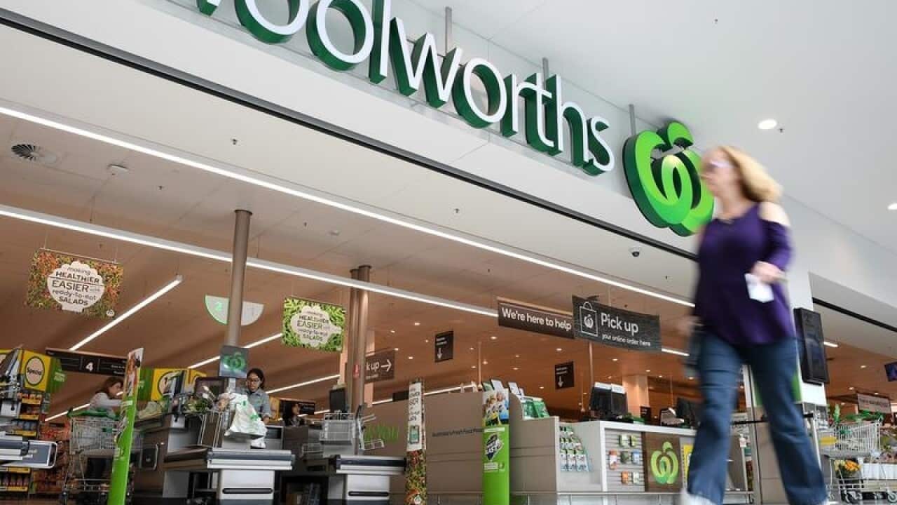 A general view of a Woolworths store
