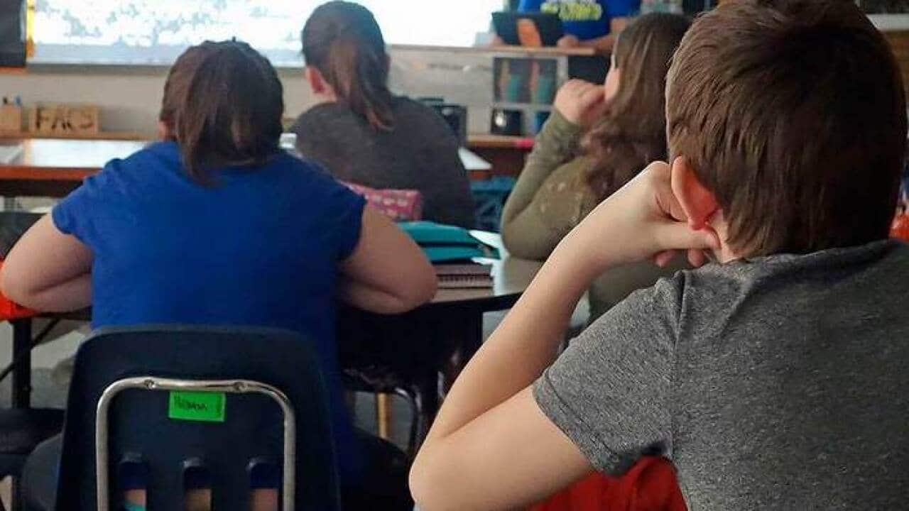 The students surveyed were aged between 13 and 18