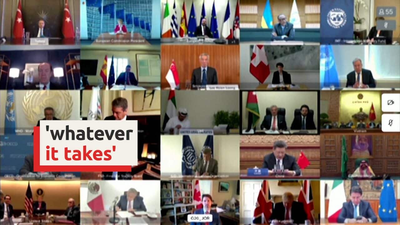 G20 to do 'whatever it takes' to combat coronavirus