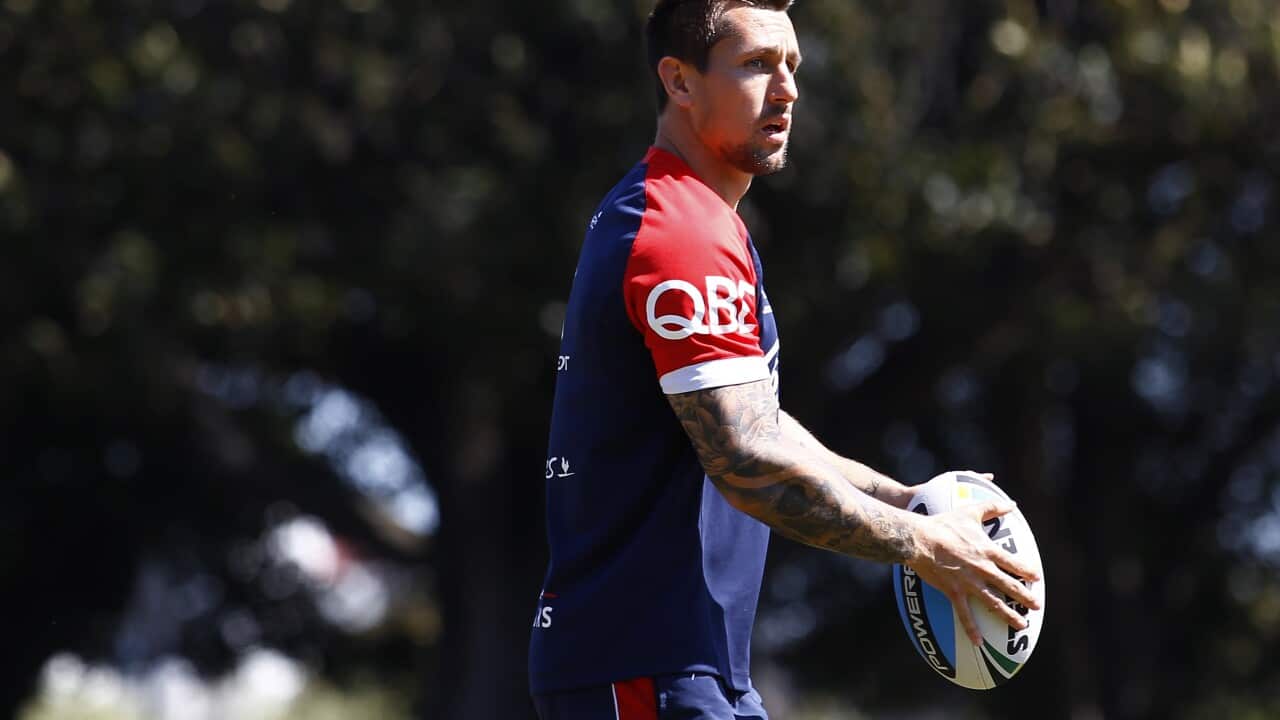 Sydney Roosters player Mitchell Pearce 