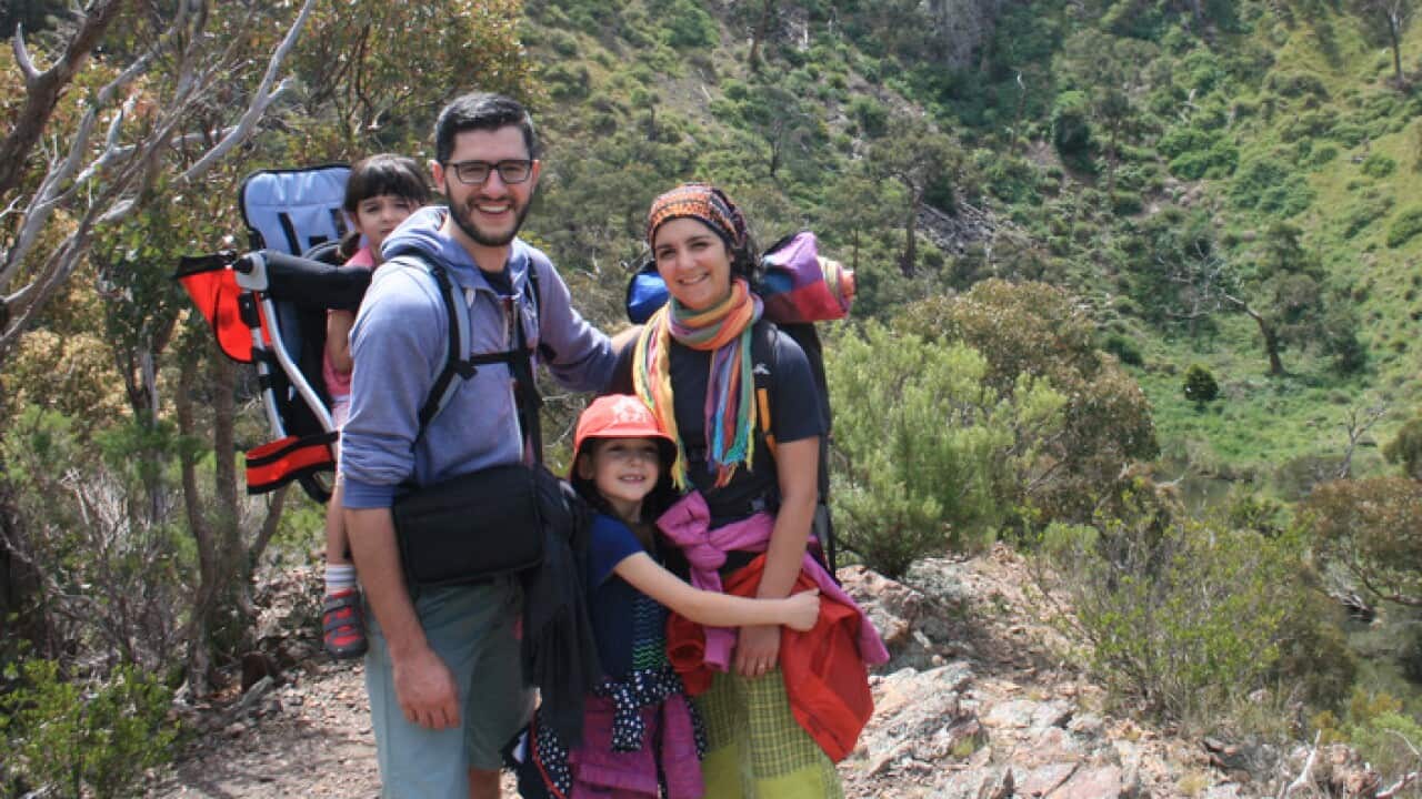Elisa Ronzoni and her family