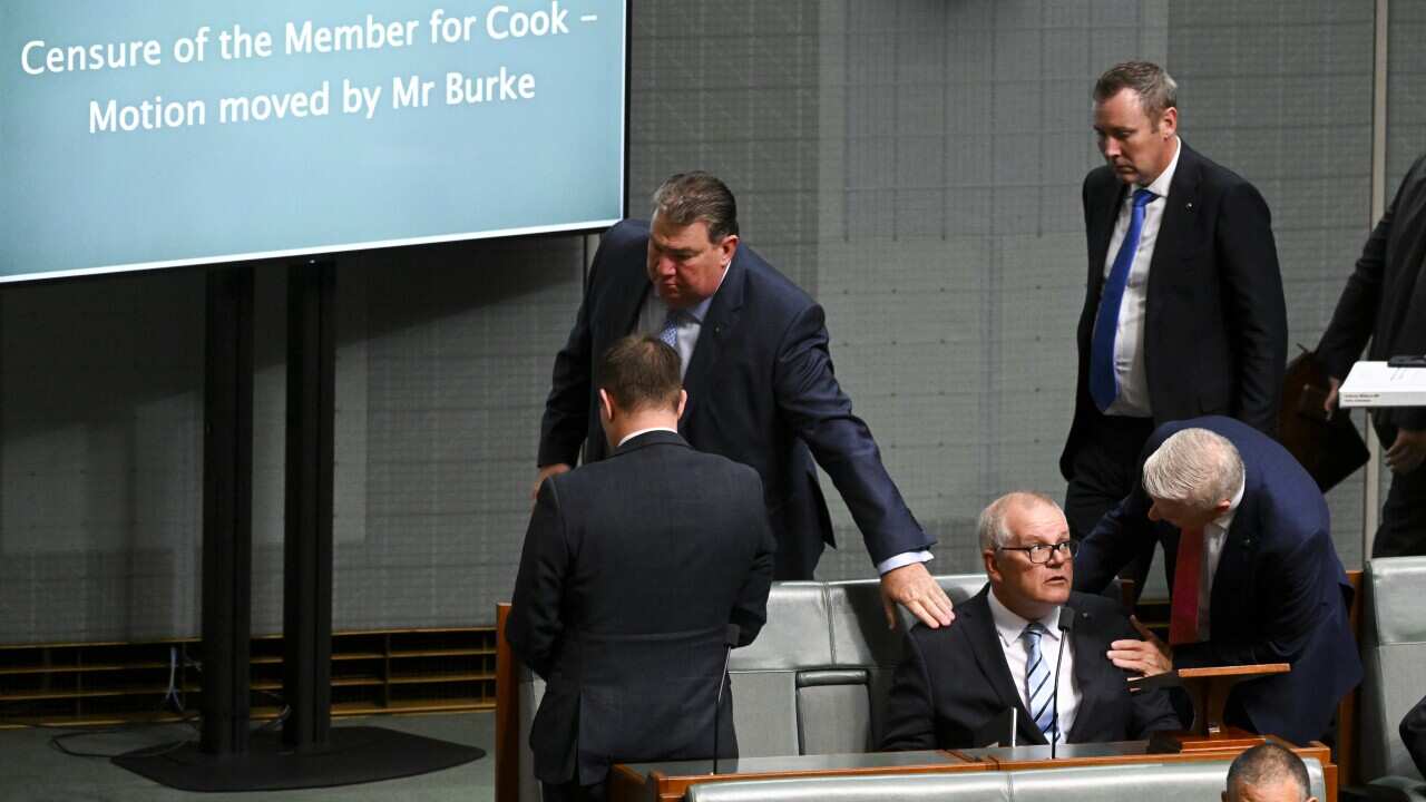 SCOTT MORRISON CENSURE MOTION