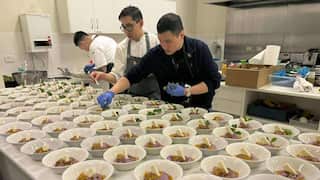 Ballarat-based chef Dominique Abad launched a catering side hustle with two partners a month ago, a venture jump-started by a local Filipino community event.