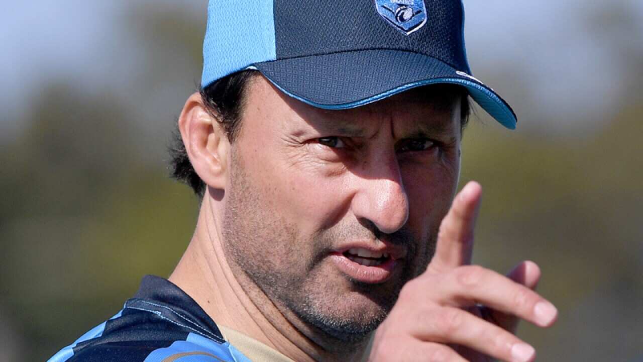 NSW State of Origin coach Laurie Daley