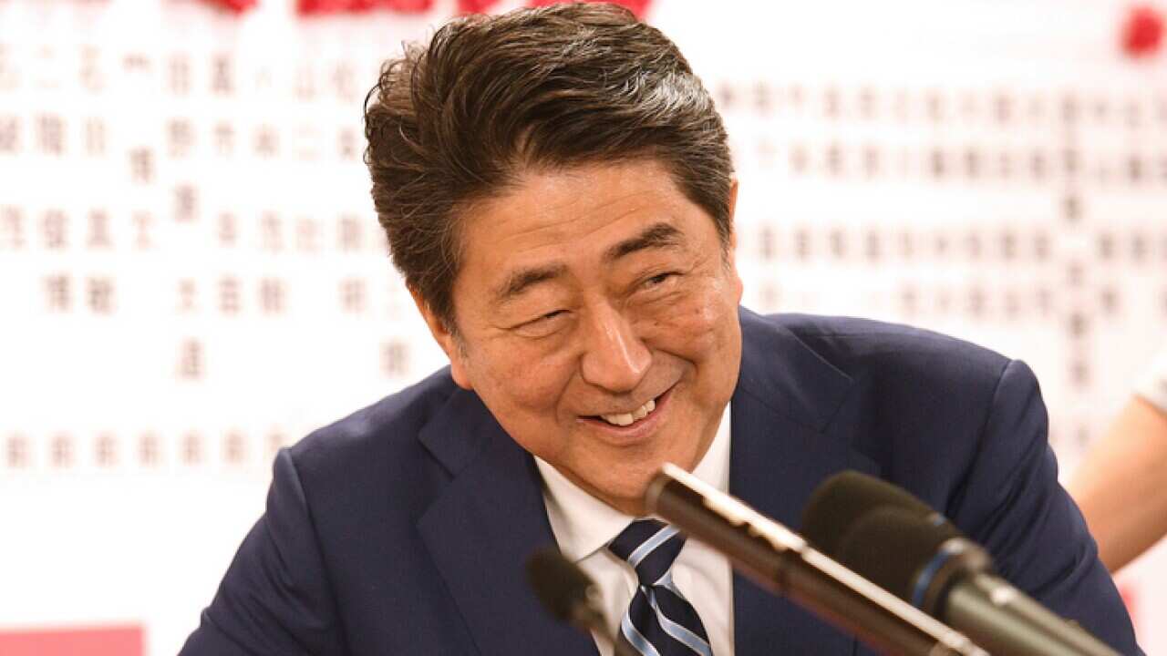 Japanese Prime Minister Shinzo Abe