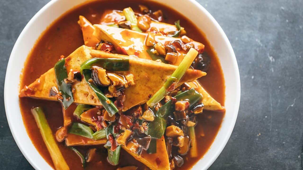 Jiachang tofu (homestyle tofu) SBS The Cook Up with Adam Liaw