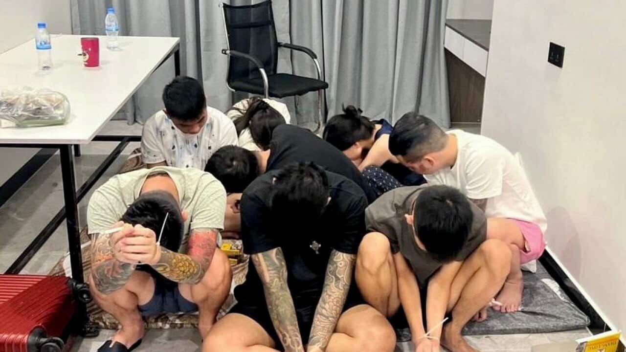 Cambodian police raid scam center in Phnom Penh