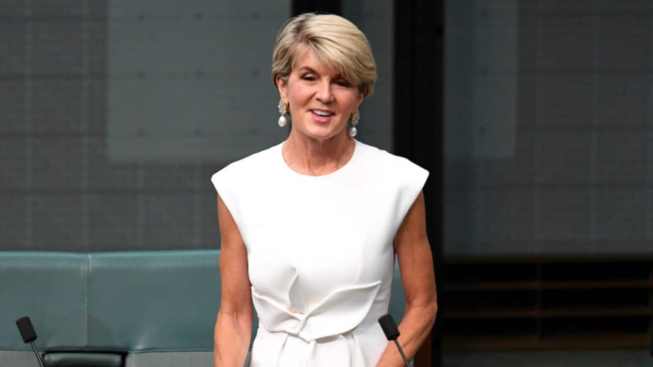Member for Curtin Julie Bishop announces she will not be recontesting her seat
