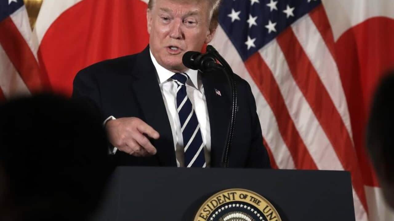 US President Donald Trump