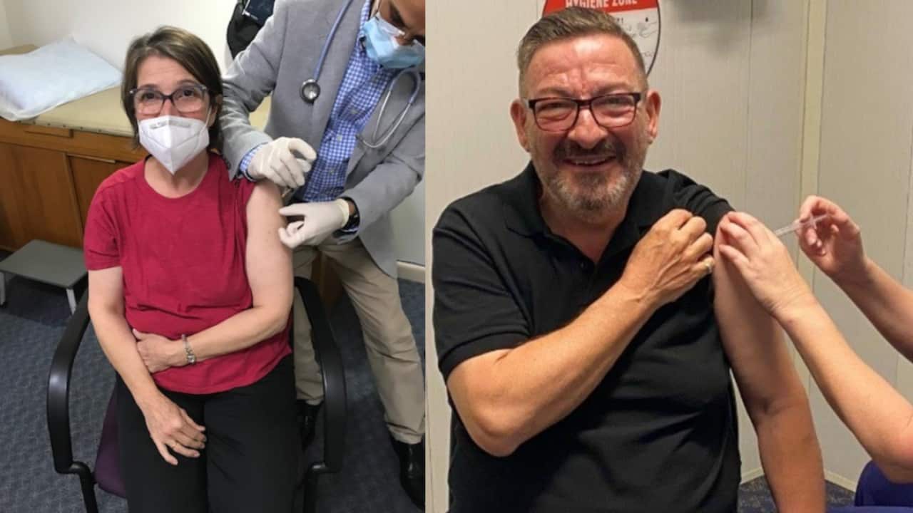 Maria Vamvakinou MP and Steve Georganas MP