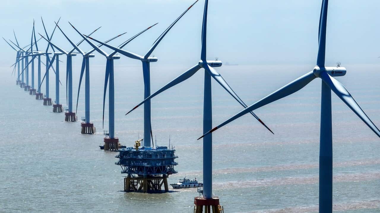 Offshore Wind Farm In Zhoushan