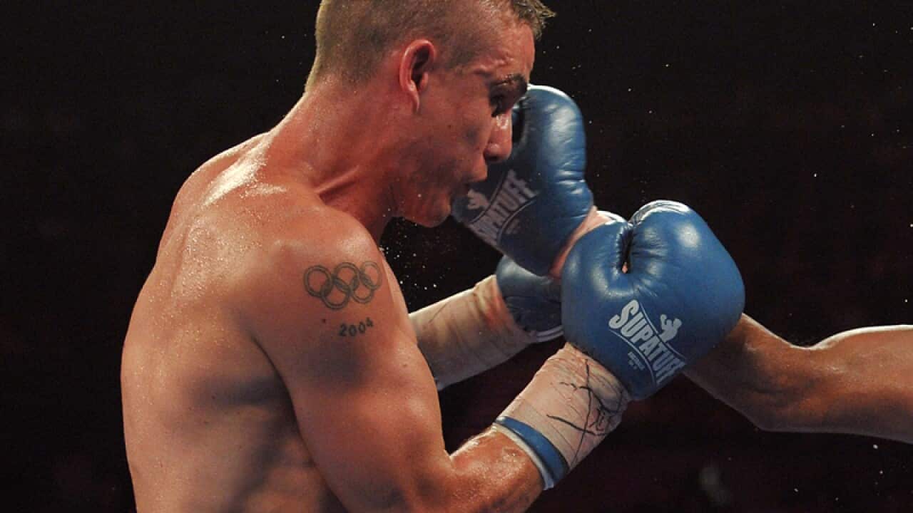 Australia's Joel Brunker