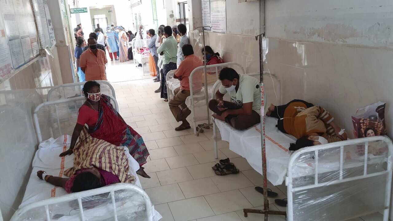 District govt hospital , Elooru, Andhra, Sunday, Dec.6
