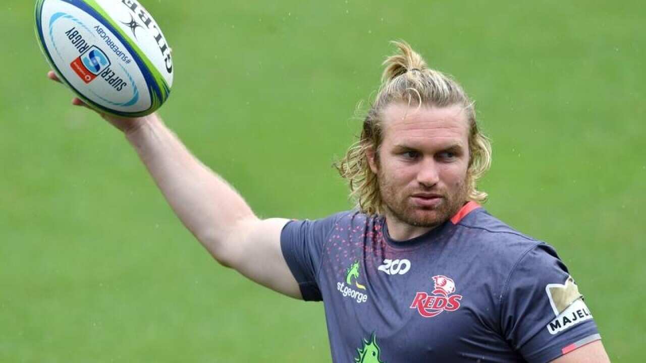 Queensland Reds scrumhalf Ben Lucas