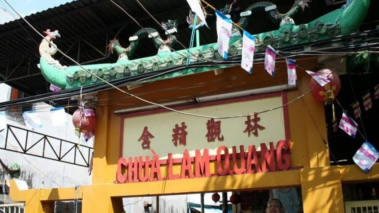 Chùa Lâm Quang ở quận 8 Sài gòn