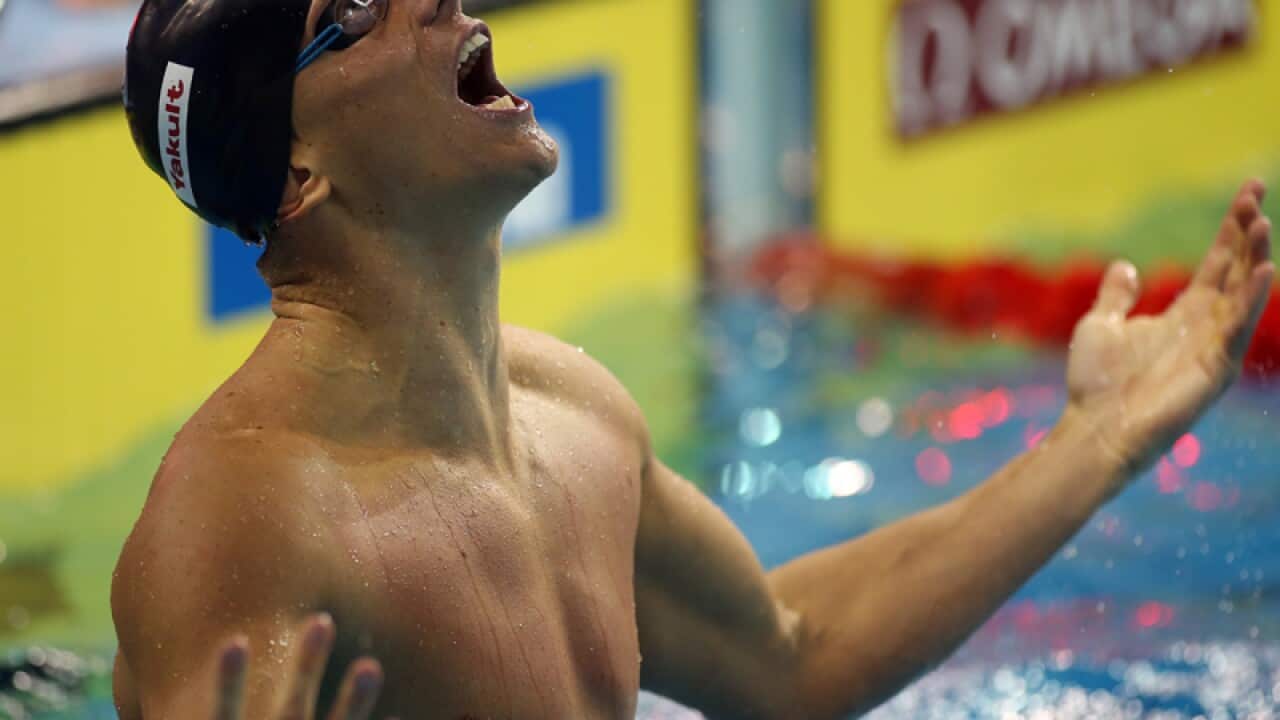 Cesar Cielo Filho of Brazil