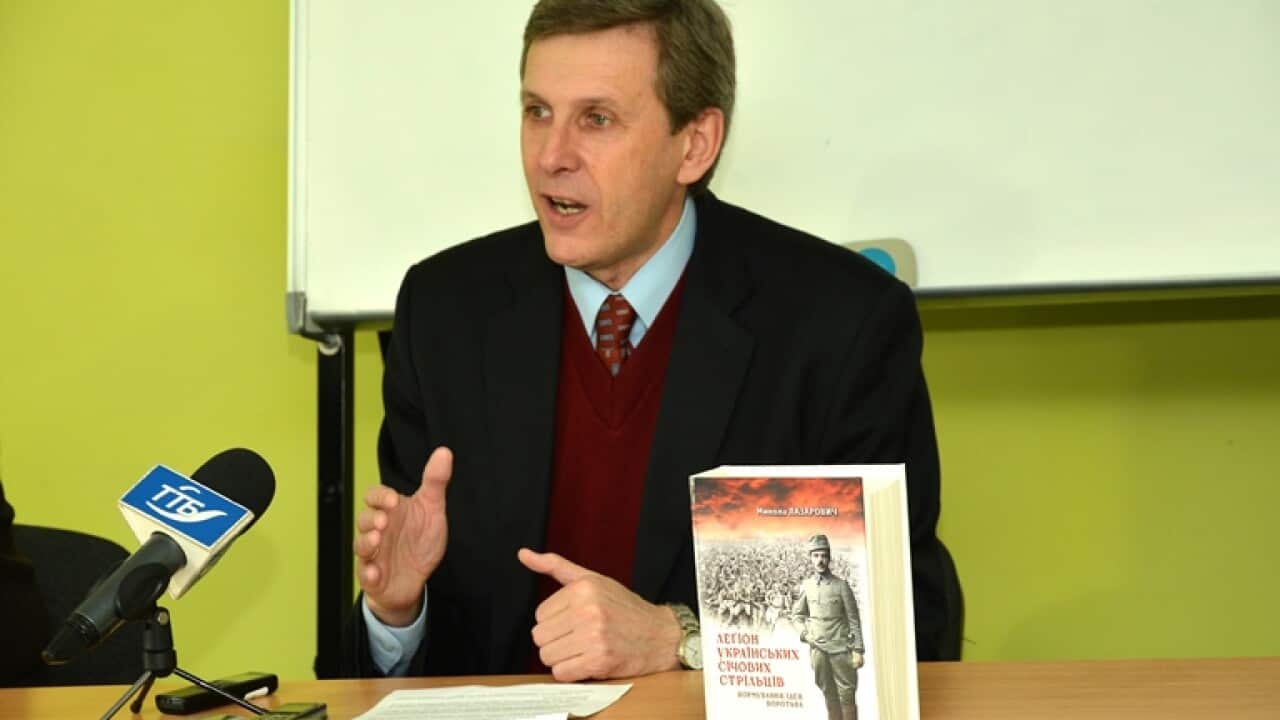 Professor Mykola Lazarovych.