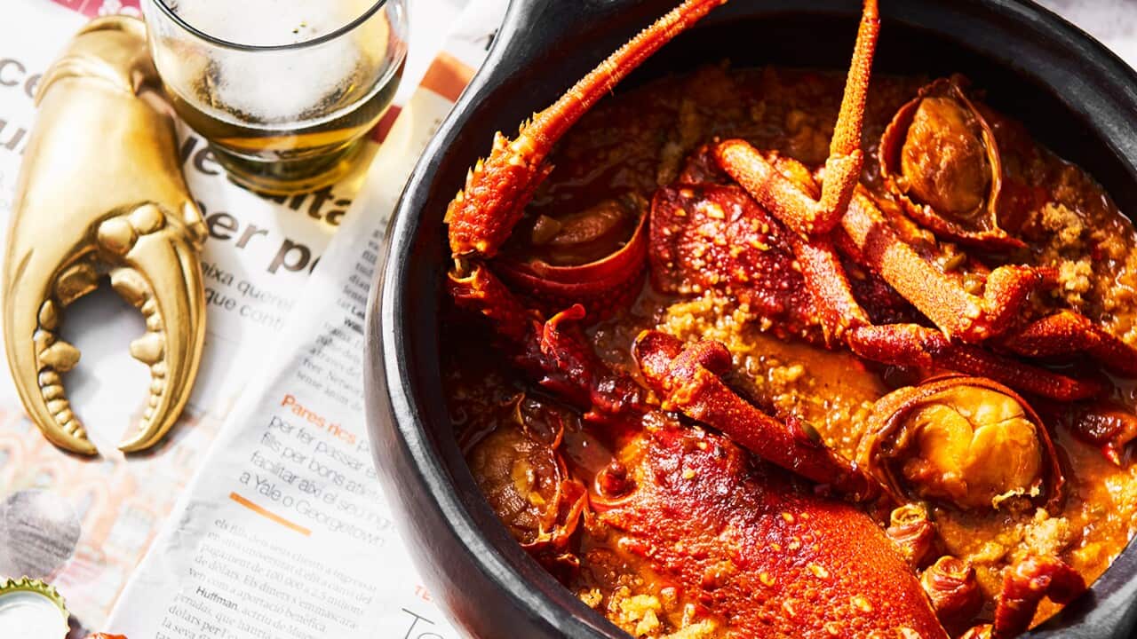 Lobster and gin hotpot (caldereta de llangosta)