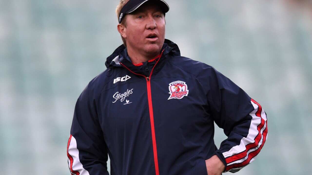 Sydney Rosters NRL coach Trent Robinson
