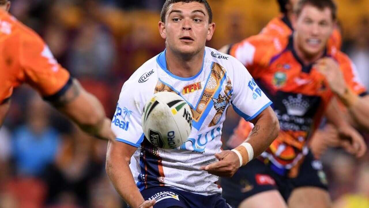 Gold Coast Titans player Ashley Taylor