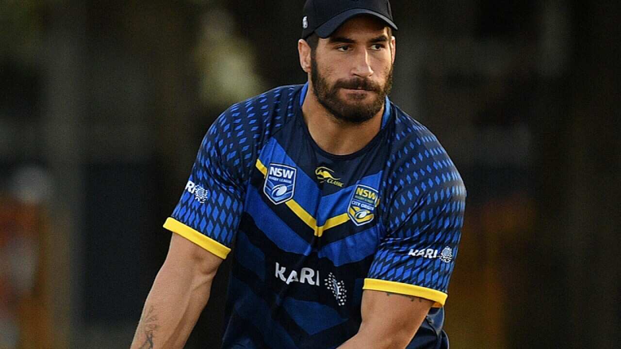 Penrith forward James Tamou