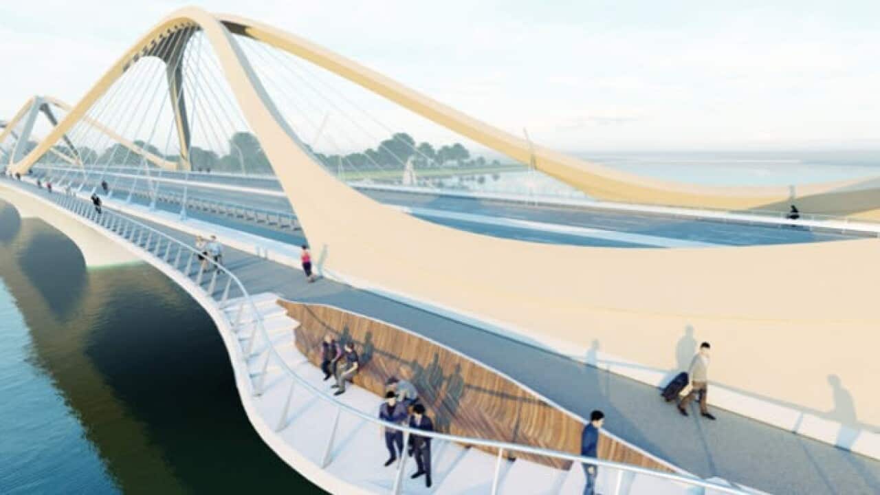 Dự kiến công trình cầu Trần Hưng Đạo sẽ hoàn tất trong hơn 3 năm, với đầu tư ban đầu khoảng 400 triệu Mỹ kim.