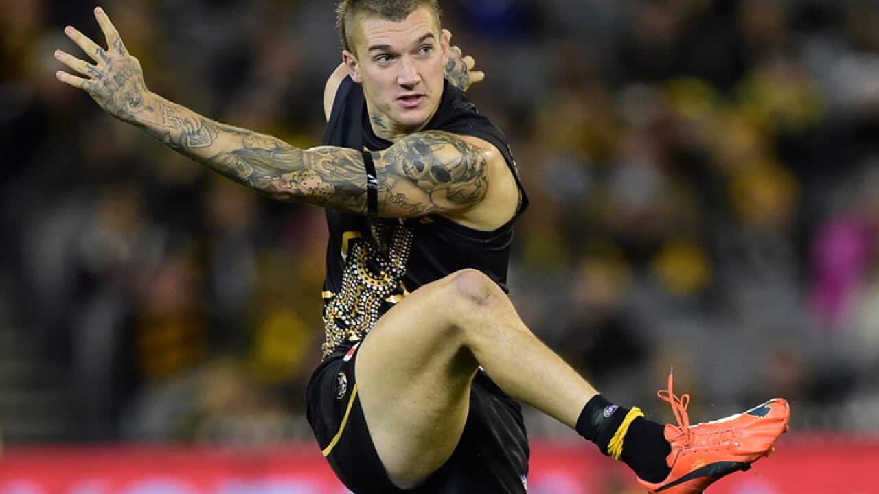 Richmond Tigers star Dustin Martin