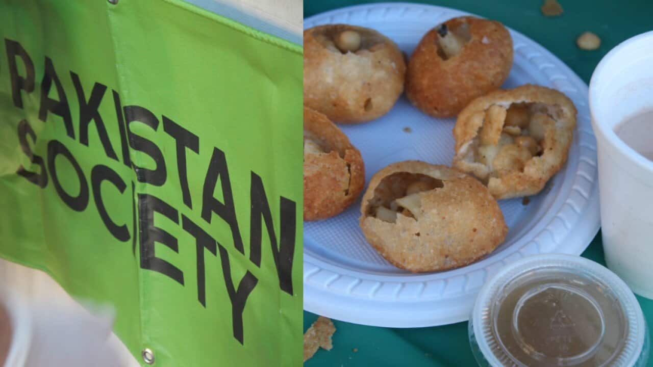 Street food market at UNSW
