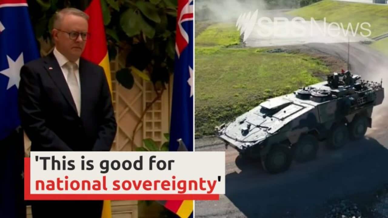 $1 billion defence deal with Germany announced I SBS NEWS | SBS News