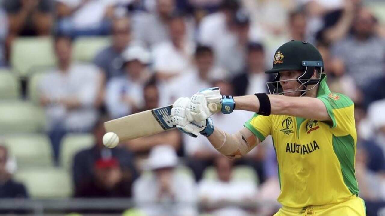 Australia's batsman Steve Smith.