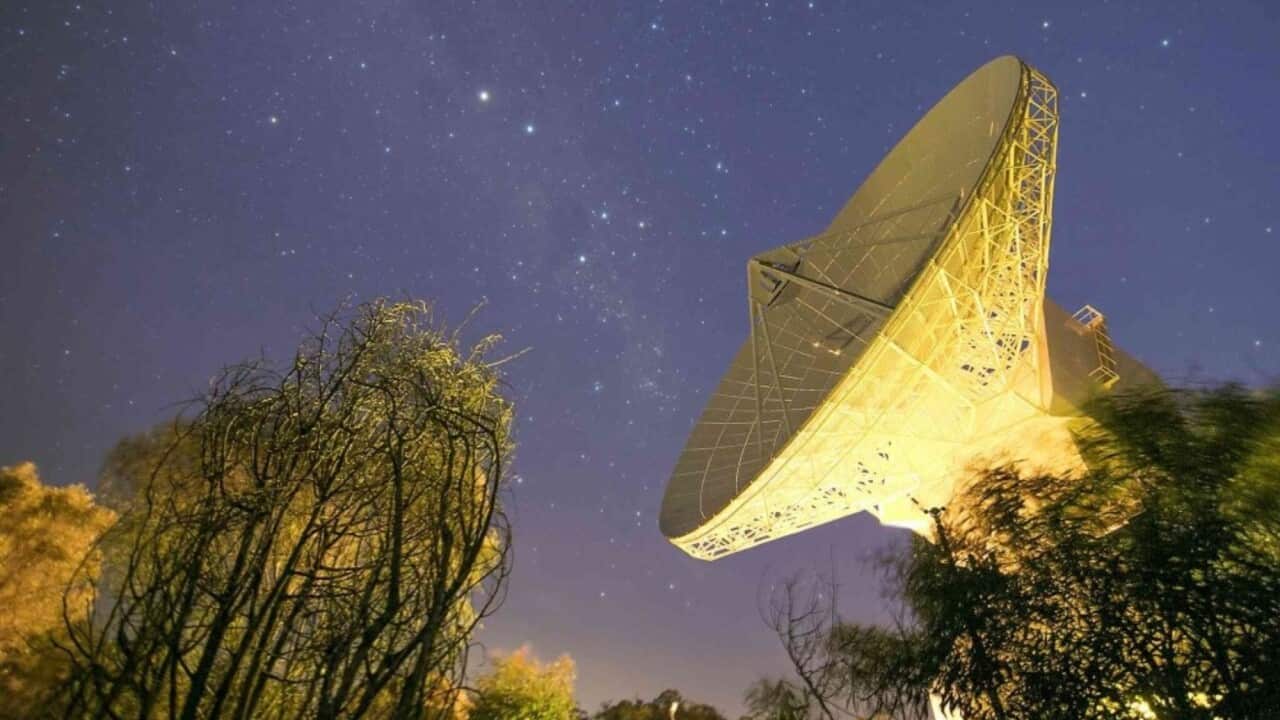 The European Space Agency 35-metre dish currently at the New Norcia deep-space tracking station_European Space Agency.jpg