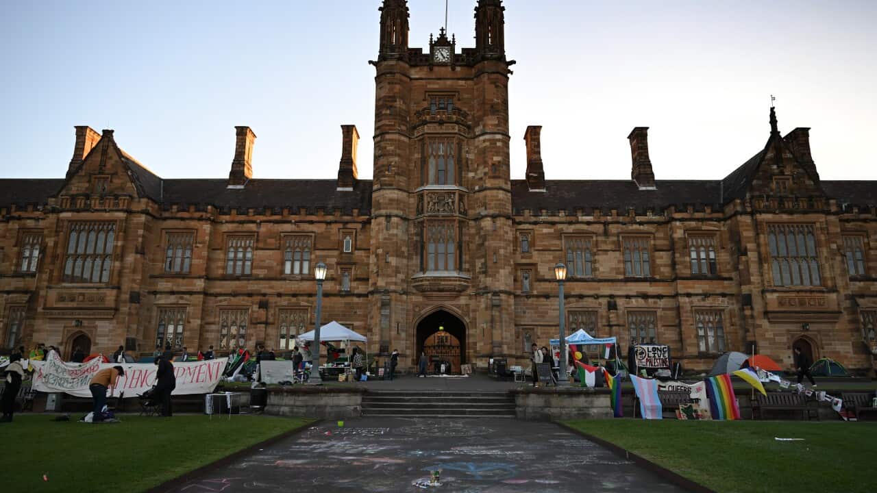 UNIVERSITY OF SYDNEY PROTEST