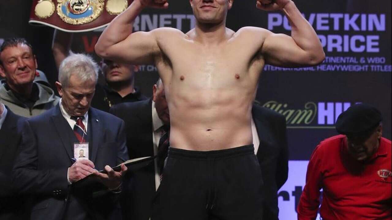 Kiwi heavyweight Joseph Parker.