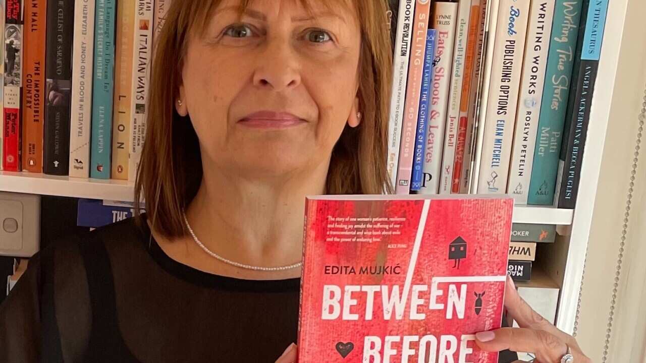 Edita Mujkić - autorica knjige "Between before and after: a true story about escape from besieged Sarajevo"