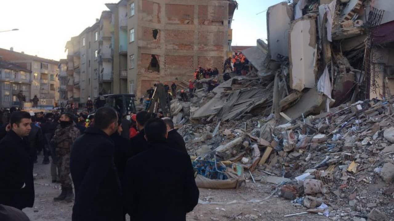 Earthquake in Elazig province, turkey