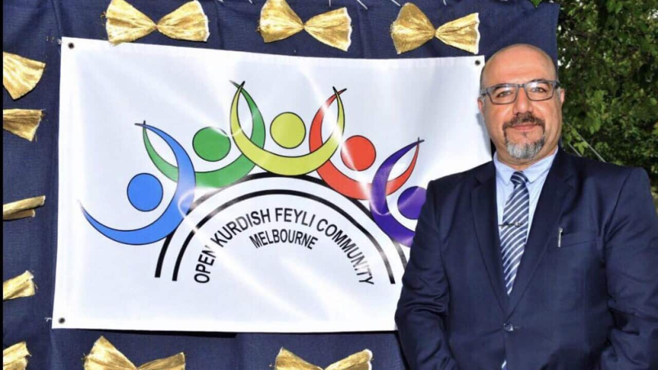 Khalid Bagher Chair of Open Kurdish Feyli Community in Melbourne 