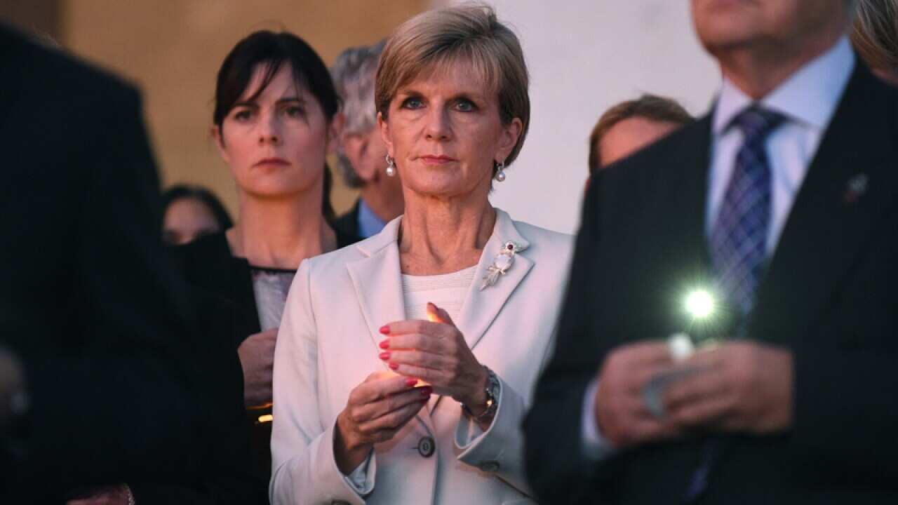 Foreign Minister Julie Bishop