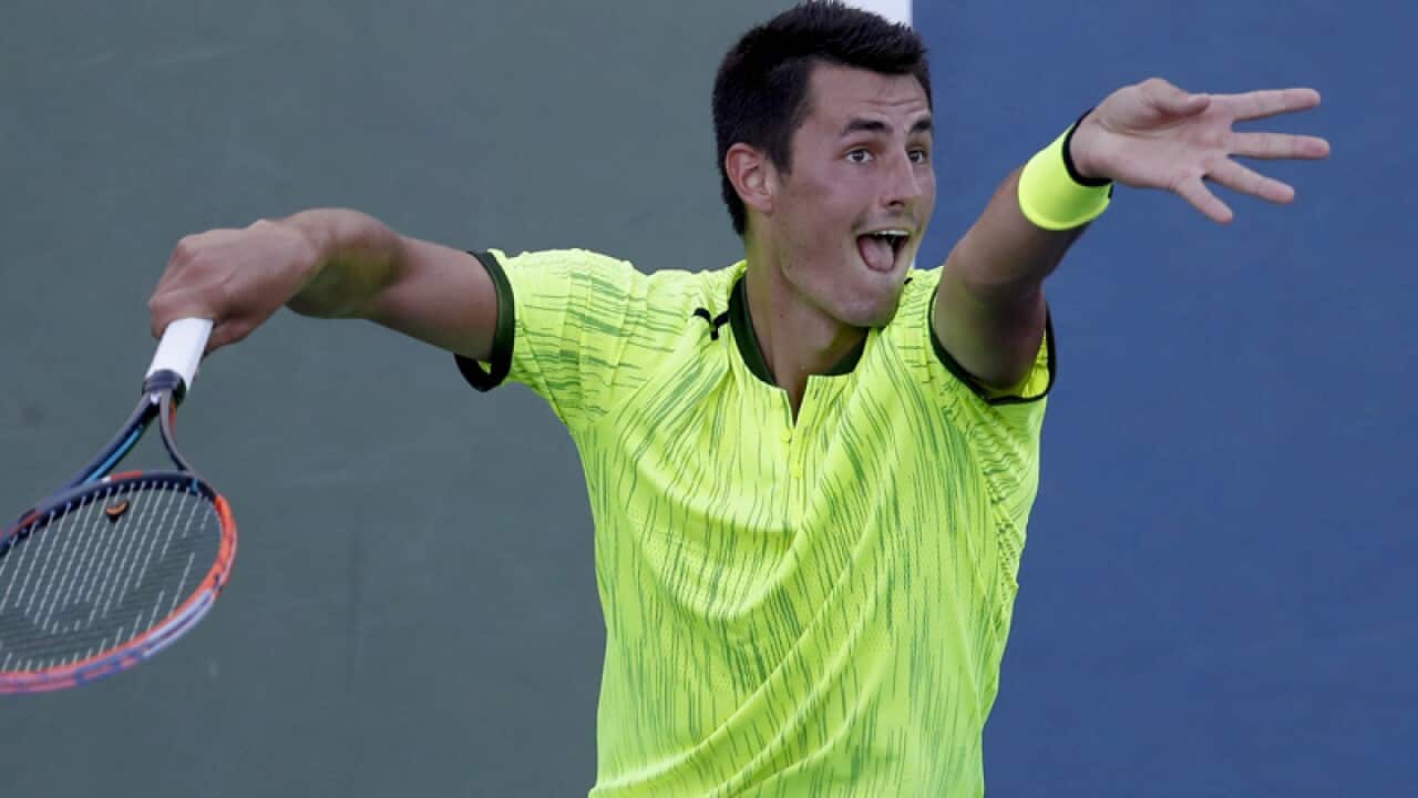 Bernard Tomic, of Australia