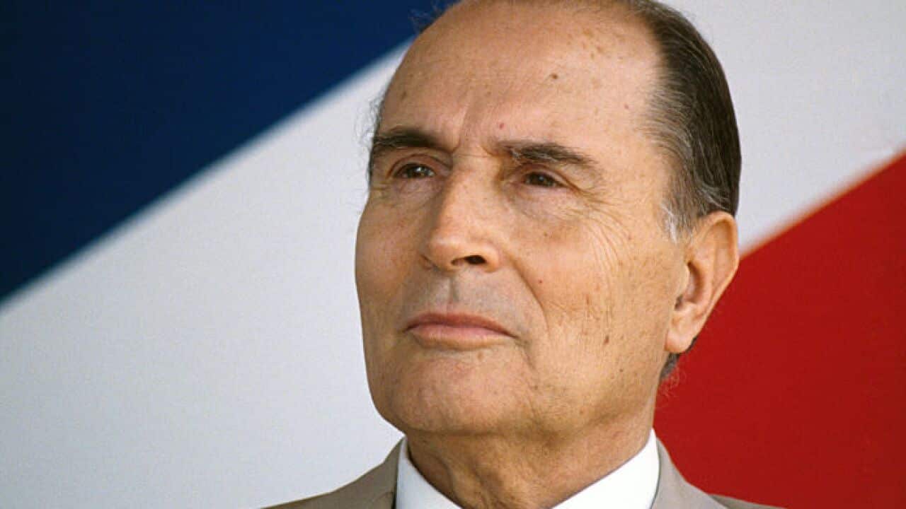 President Francois Mitterand Visits Reunion