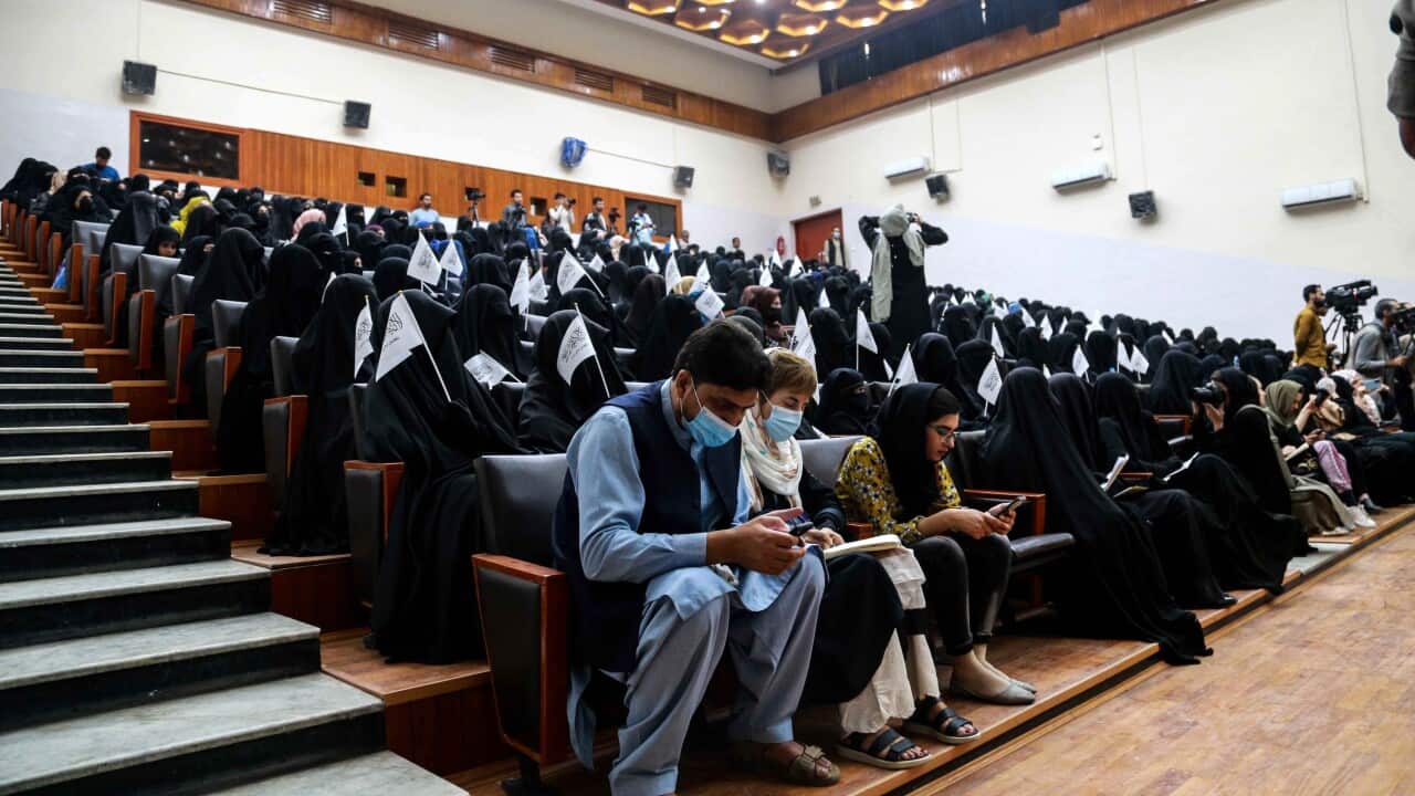 Afghan students