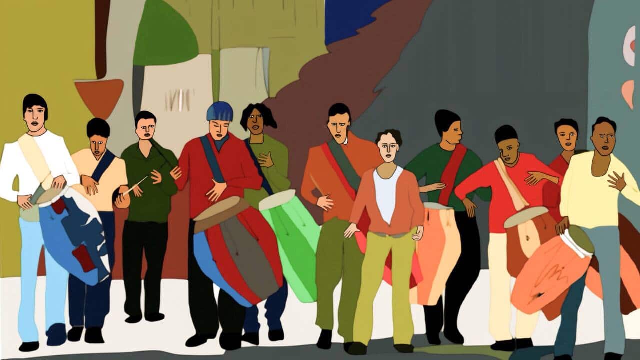 Obra digital del artista Justo Díaz