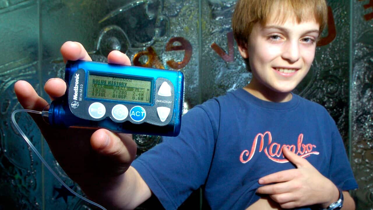 CHILD DIABETES NEW INSULIN PUMP