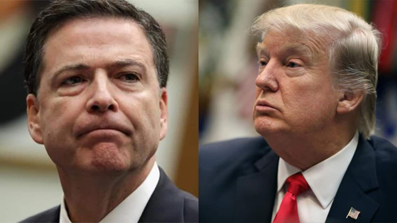Comey and Trump