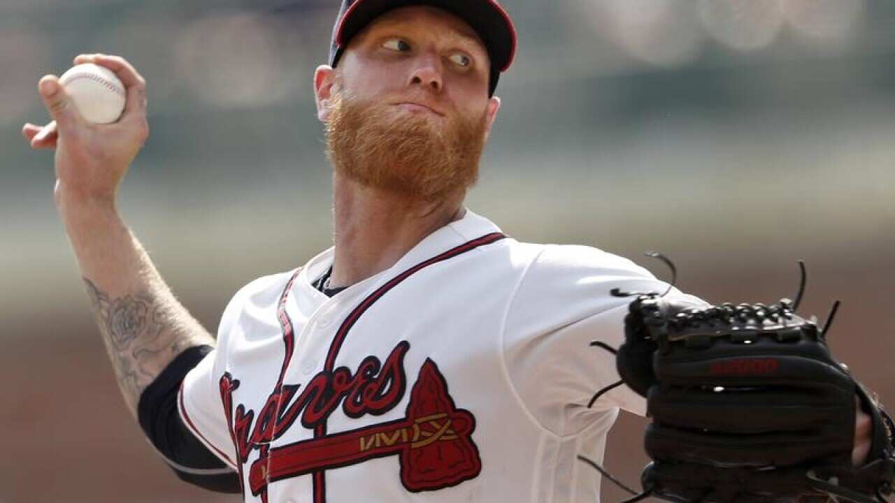 Mike Foltynewicz of the Atlanta Braves