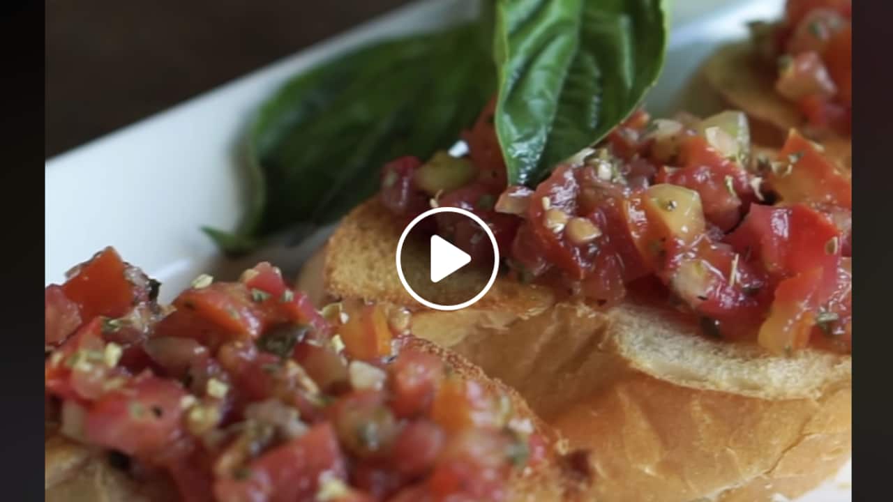 How do you pronounce bruschetta and pistachio?