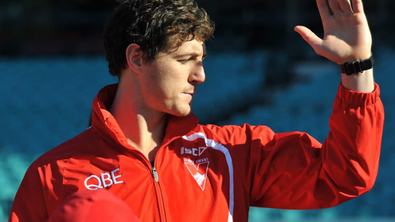 Sydney Swans AFL player Kurt Tippett